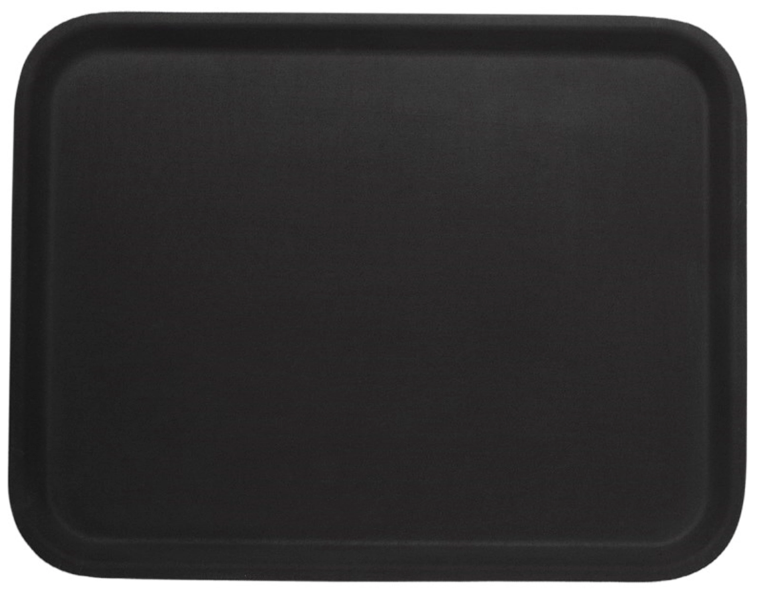 Plateau, rectangulaire, antidérapant 61 x 43 cm, noir