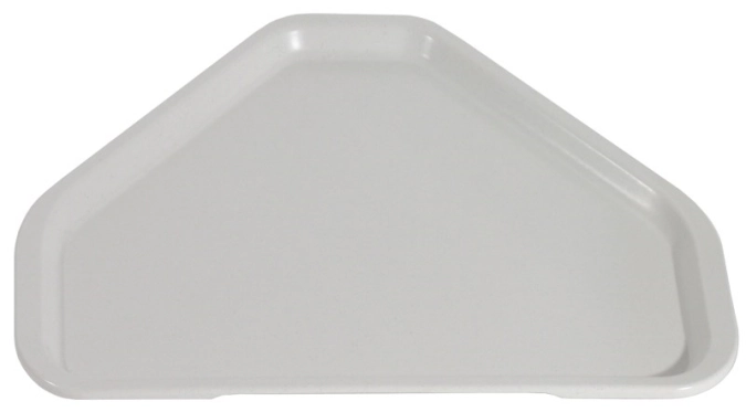 Tablett Trapezform, granitgrau, 34 x 48 cm, glasfaserverstär
