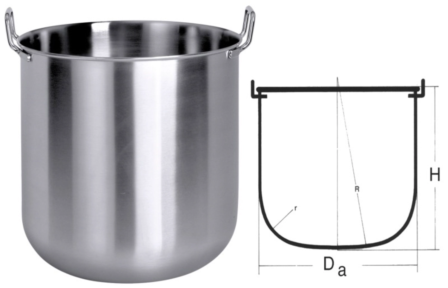 Cuve de machine 20 l