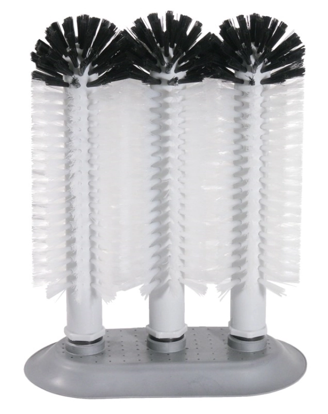 Brosse p. lave-verres 3x24 cm a. grand pied aspirant