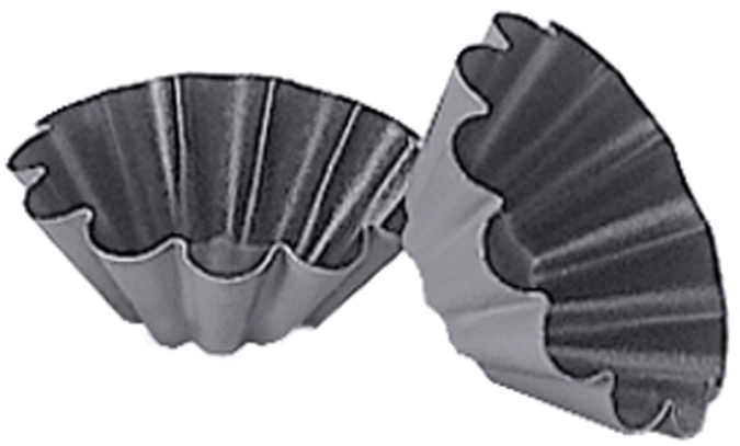 Antihaft-Briocheform 8 cm EXOPAN-beschichtet