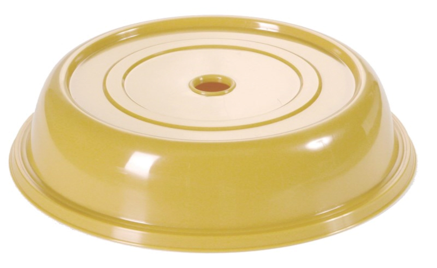 Tellerglocke 23,5 cm, goldgelb