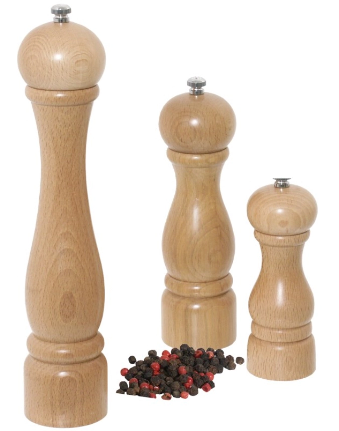 Pfeffermühle, Buchenholz 16 cm