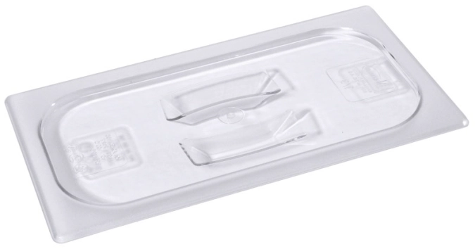 Couvercle en polycarbonate 1/9 pour récipients GN en acier i