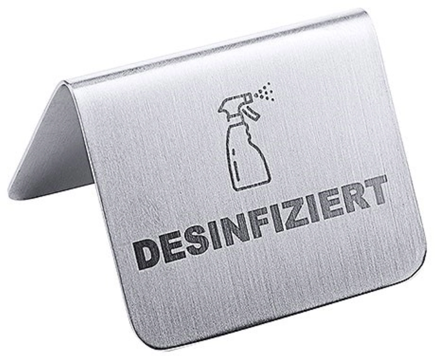 Aufsteller DESINFIZIERT 18/10