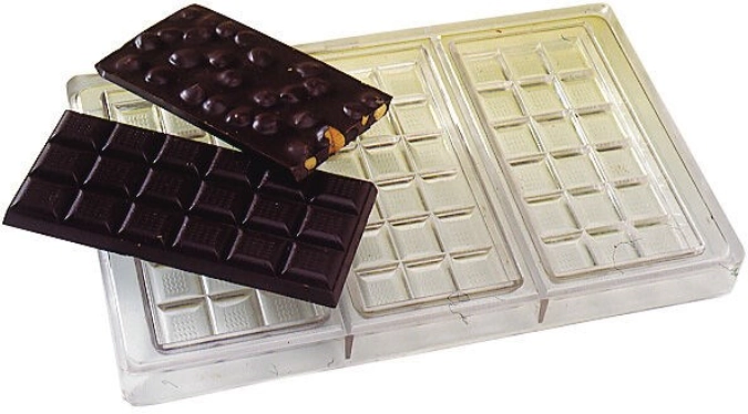Plaq.tabl.choco 3x100g s/bpa