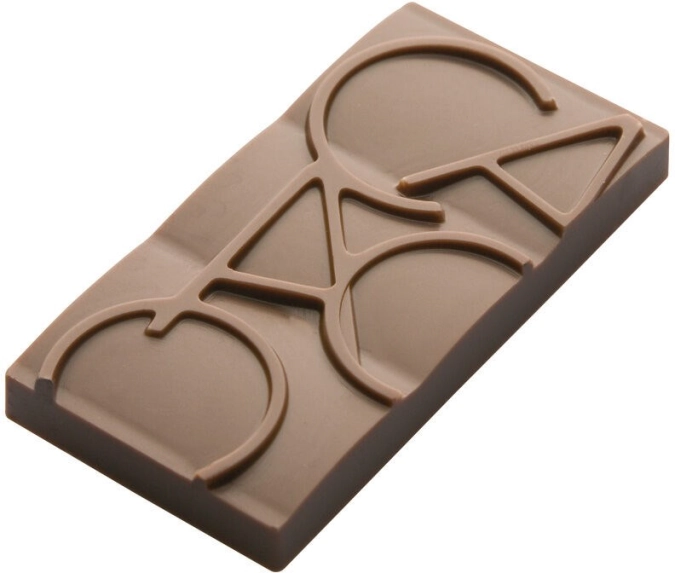 Plaque 12 mini tablettes cacao