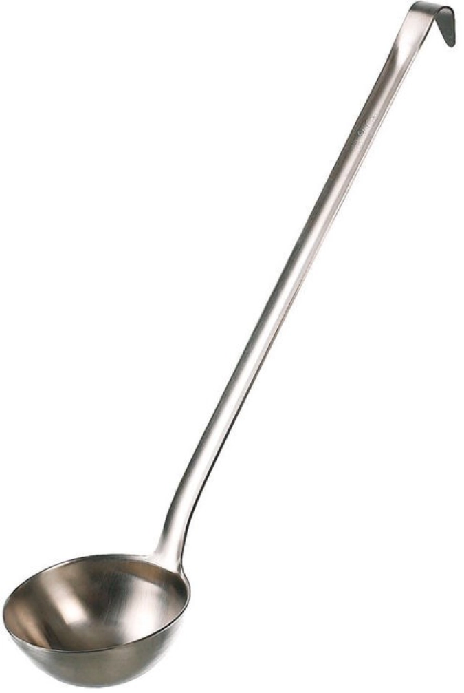 Louche monobloc inox d.10 cm