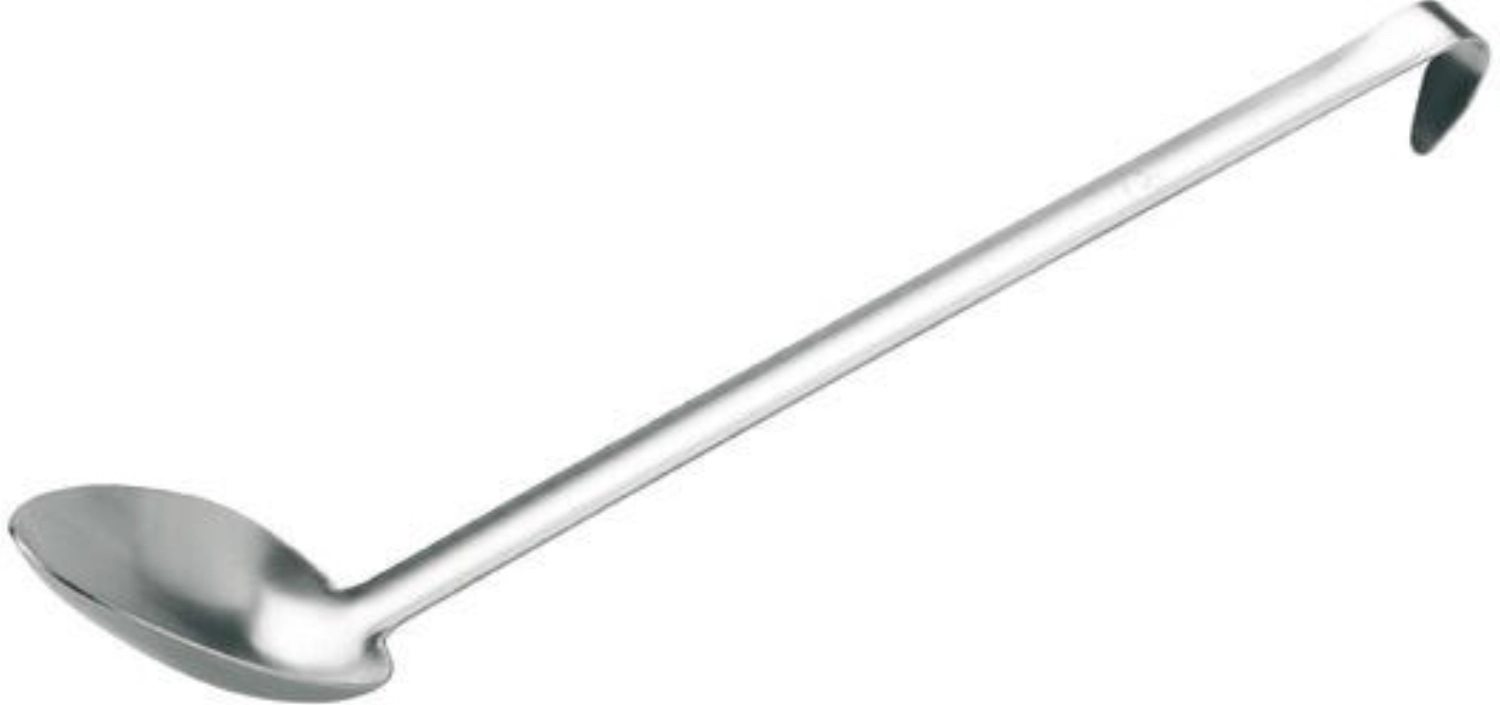 Cuillere ragout droite inox370