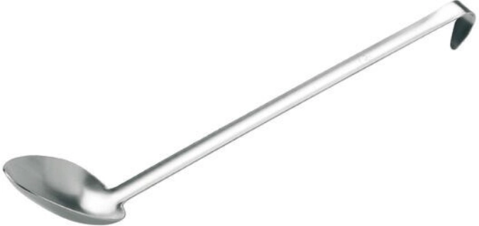 Cuillere ragout droite inox370