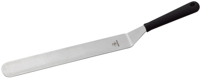 Spatule coudee inox l 240