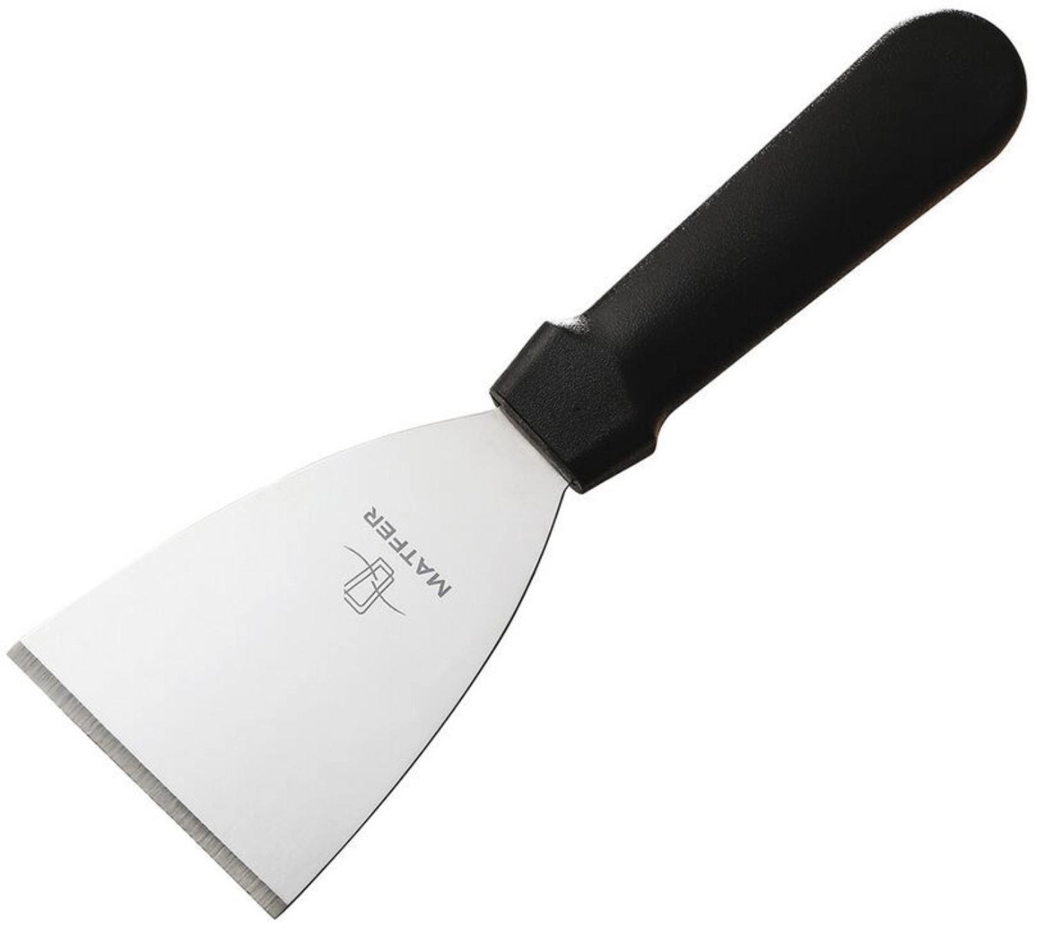 Spatule triangle inox 80 mm