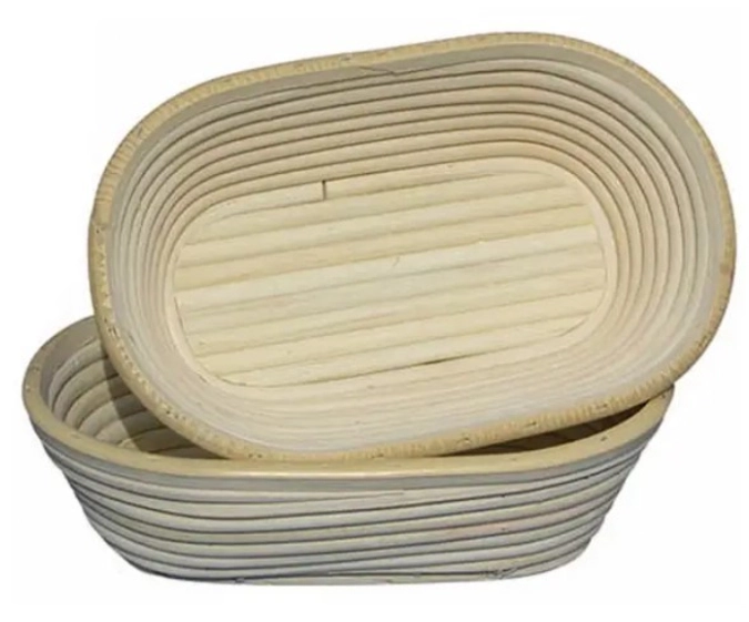 Banneton ovale bois 24x14