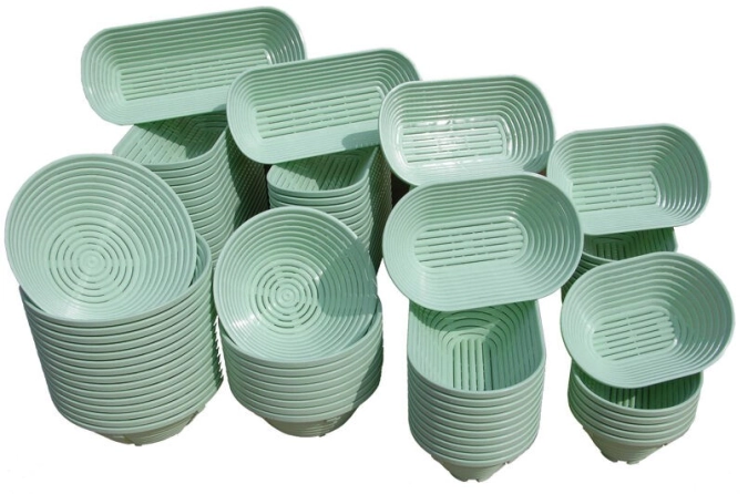 Banneton long pp vert 1000g