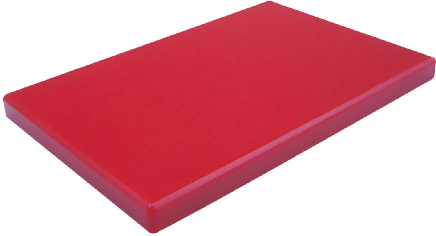 Planche pehd rouge 600x400x15