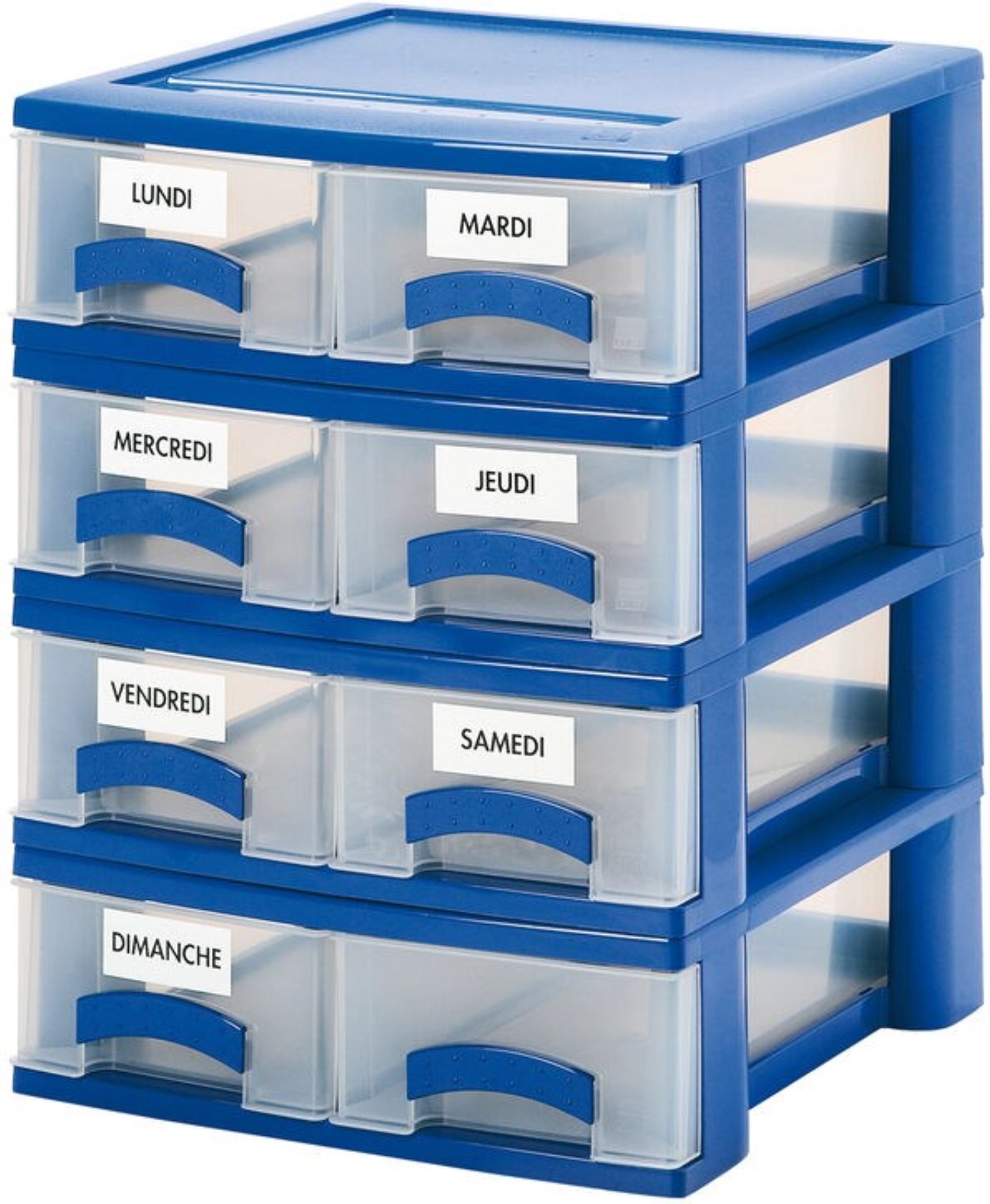 Bloc 2 tiroirs p/plat temoin