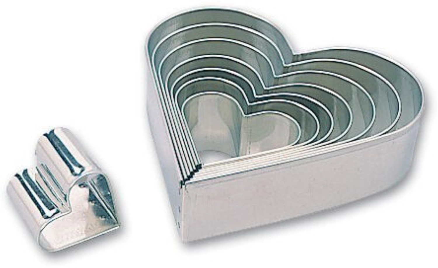 8 Herz-ausstecher 40-138 / Box