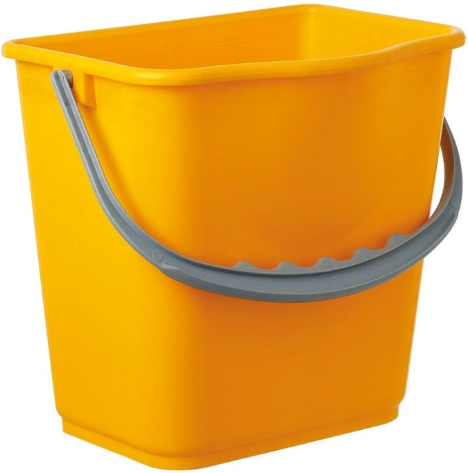Seau jaune 5l