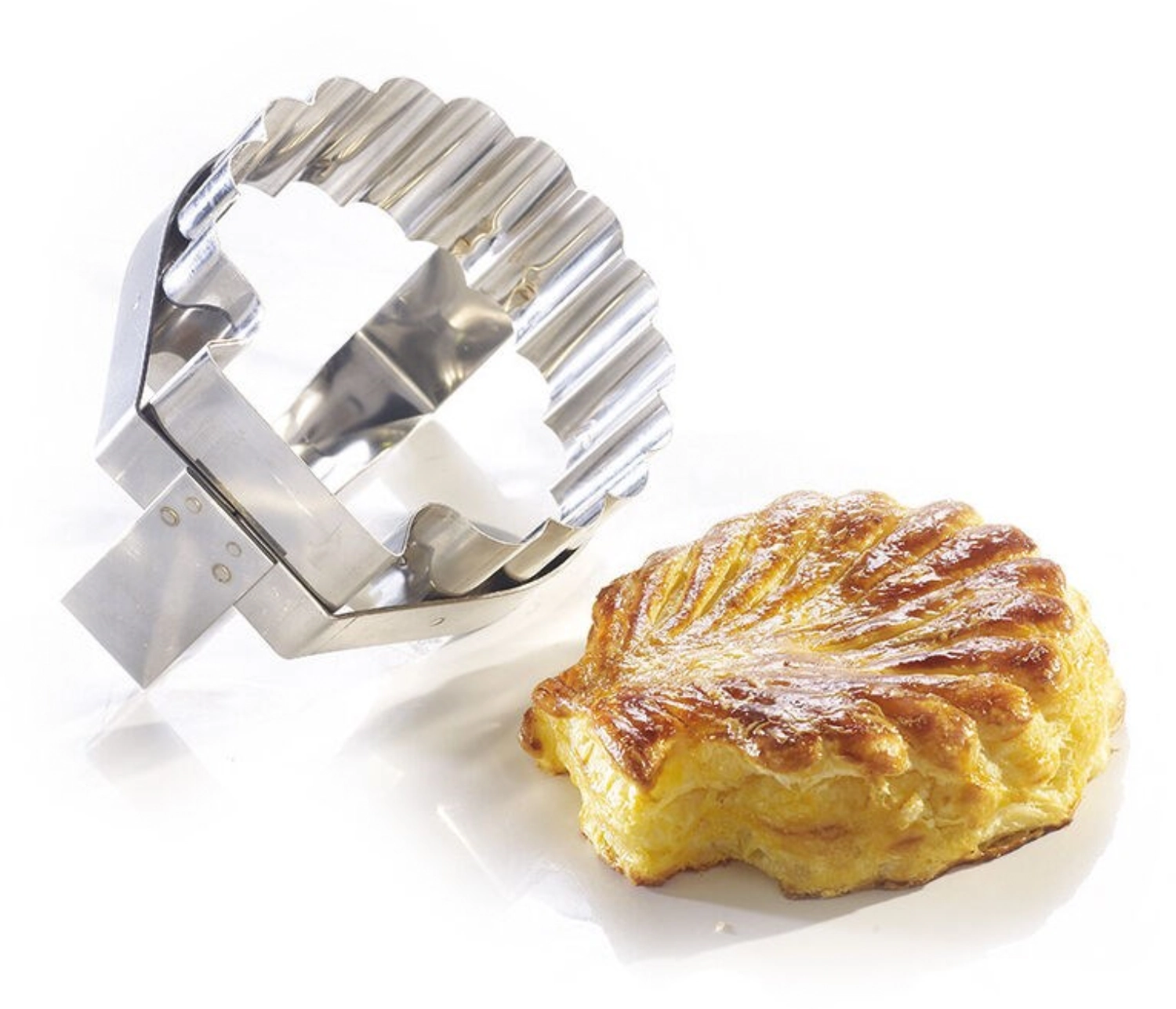 Decoup st jacques simple inox