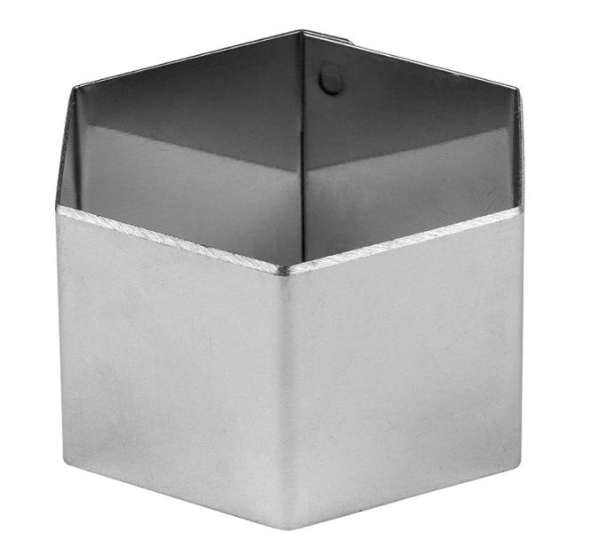 Decoupoir hexagone 72x72mm ino