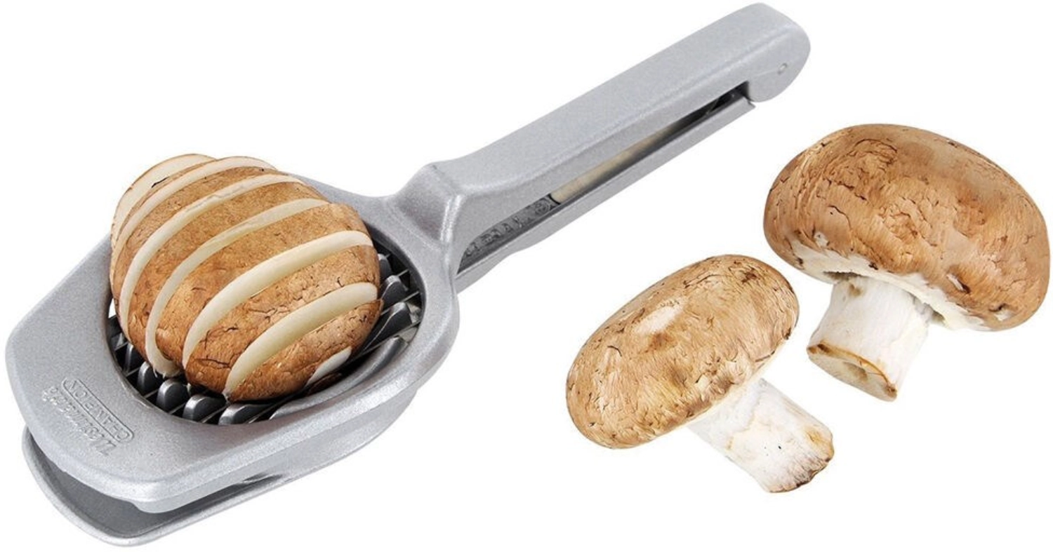 Coupe-champignons inox