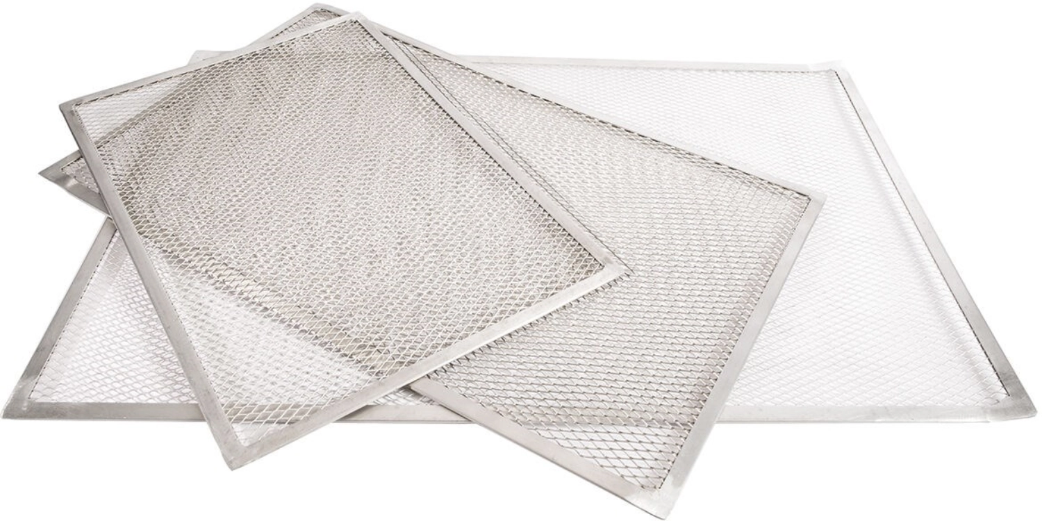 Pizzabackgitter Alu 53X32Cm