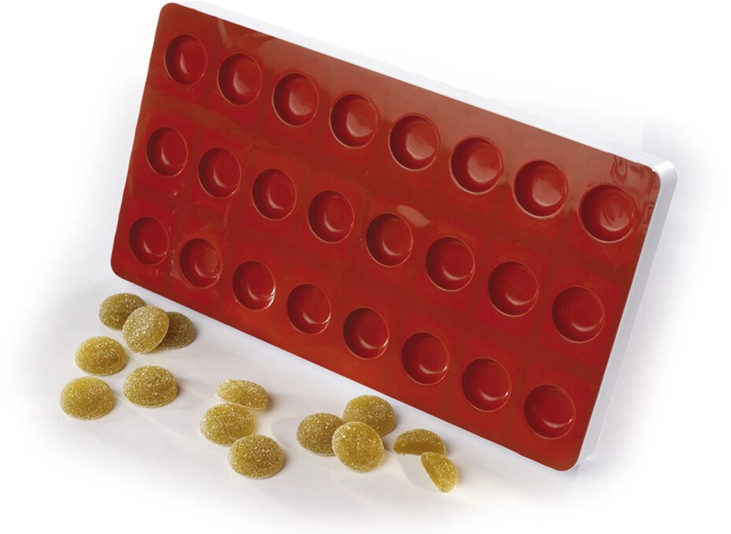Moule flex 24 palet pate fruit
