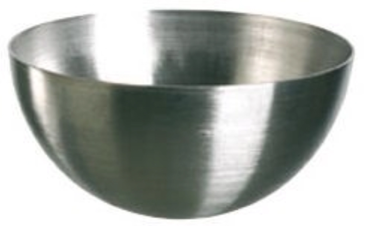 Halbkugelform Edelstahl D 70