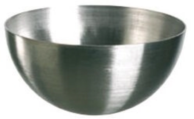 Halbkugelform Edelstahl D 70