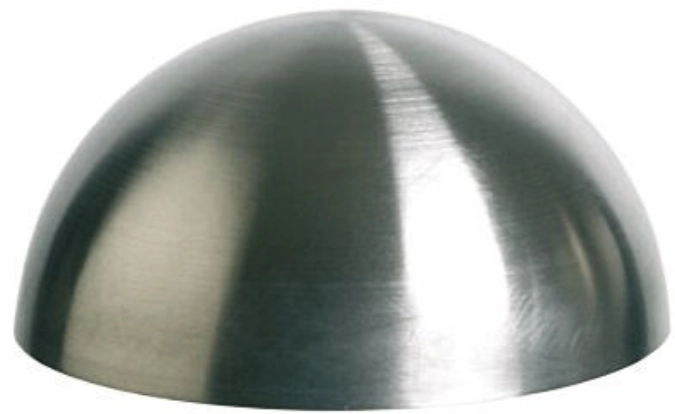 Halbkugelform Edelstahl D 120
