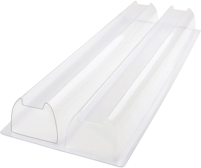 10X2 Cremeroll Hochgen 1/2rund