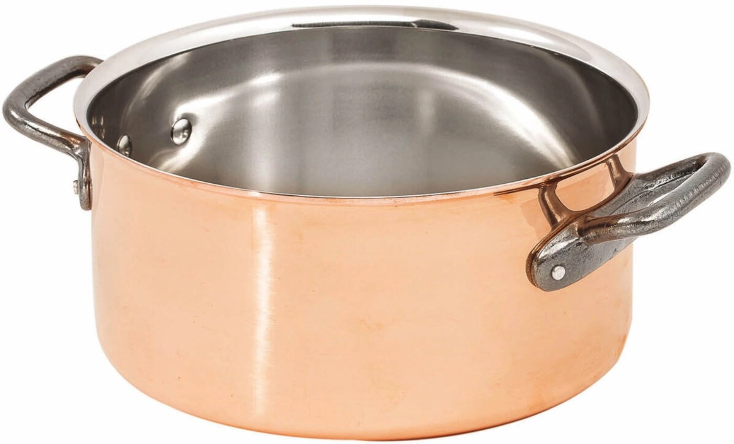 Faitout cuivre/inox - 20