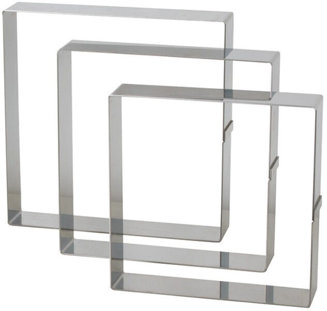 Carre a entremets inox 330