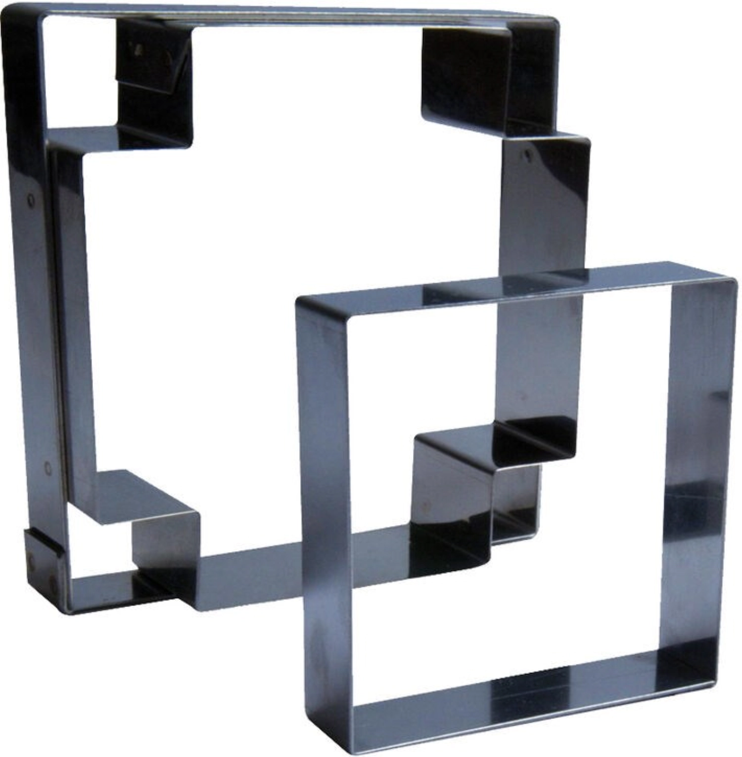 Decoupoir inox tarte carre 75