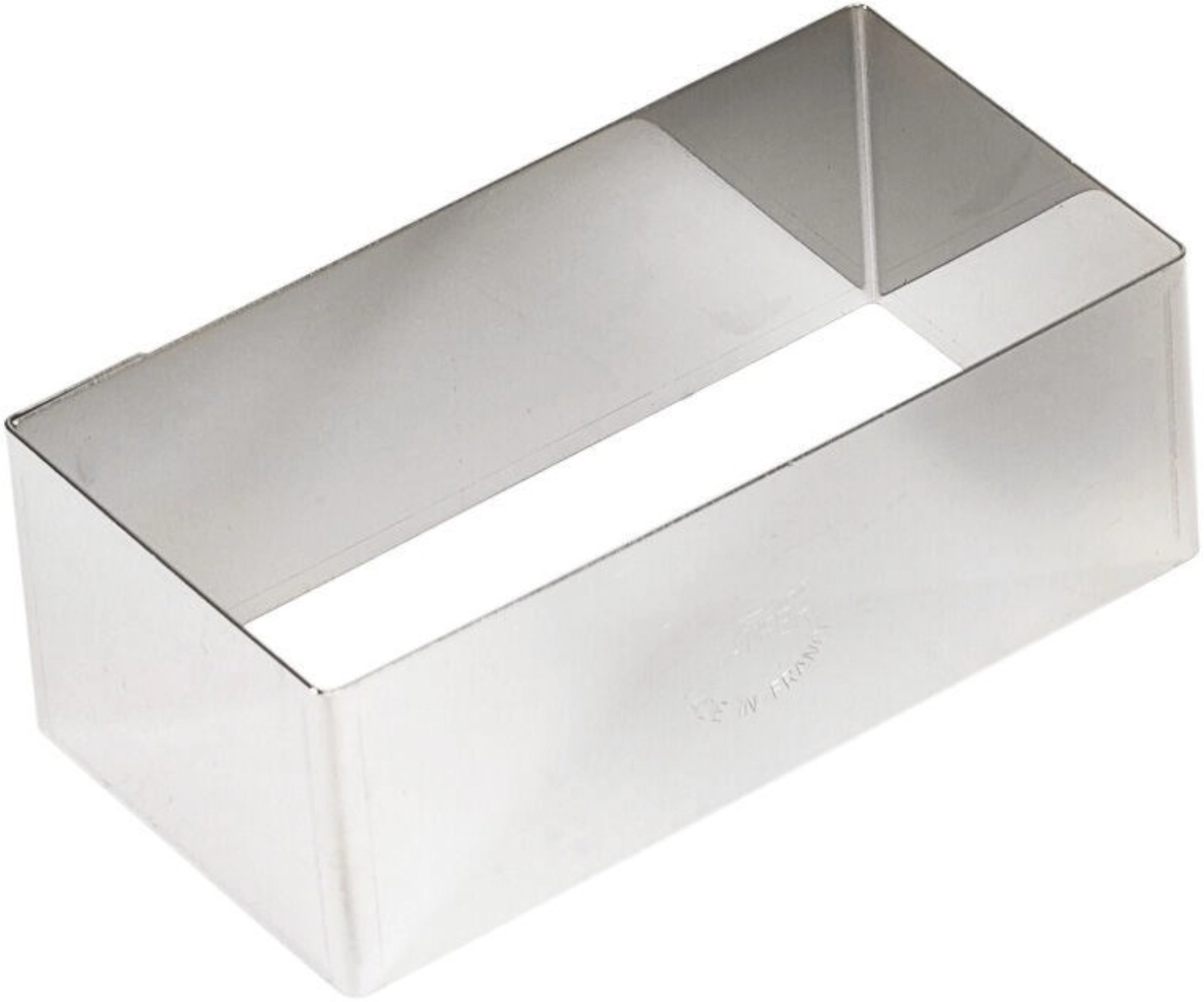 4 Rech Edelstahlrahmen 81X41X3