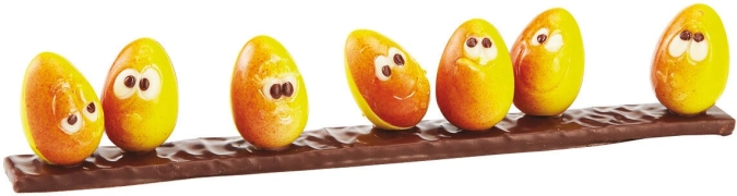 Form 24 Halbe Smiley-Eier