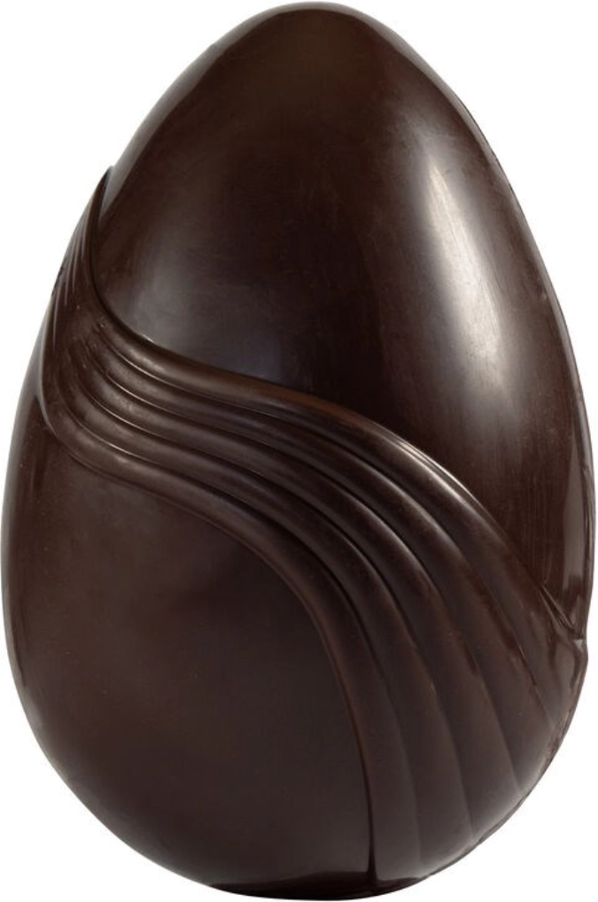 Choco Sheet 2 Half Draped Egg