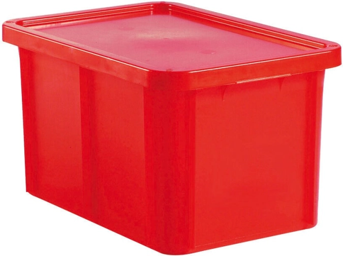 Bac 600x400h230/ 35l+cv rouge