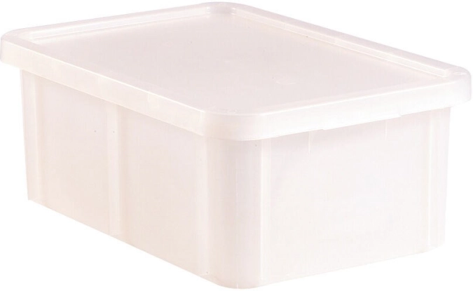 Bac 600x400x230/ 35l+cv blanc