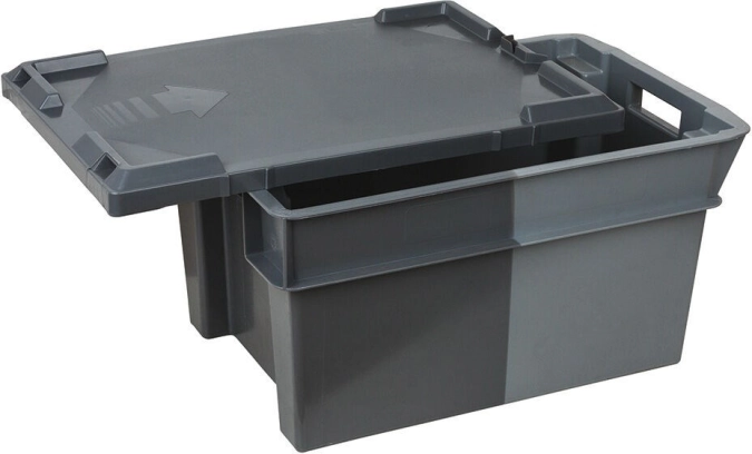 Bac gerbable emboitable gri50l