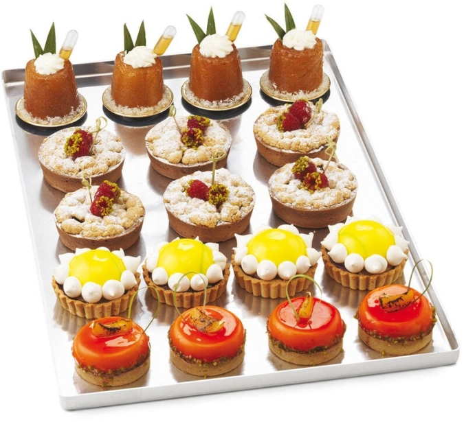 Alu Kuchenblech 60X40 mit Gera