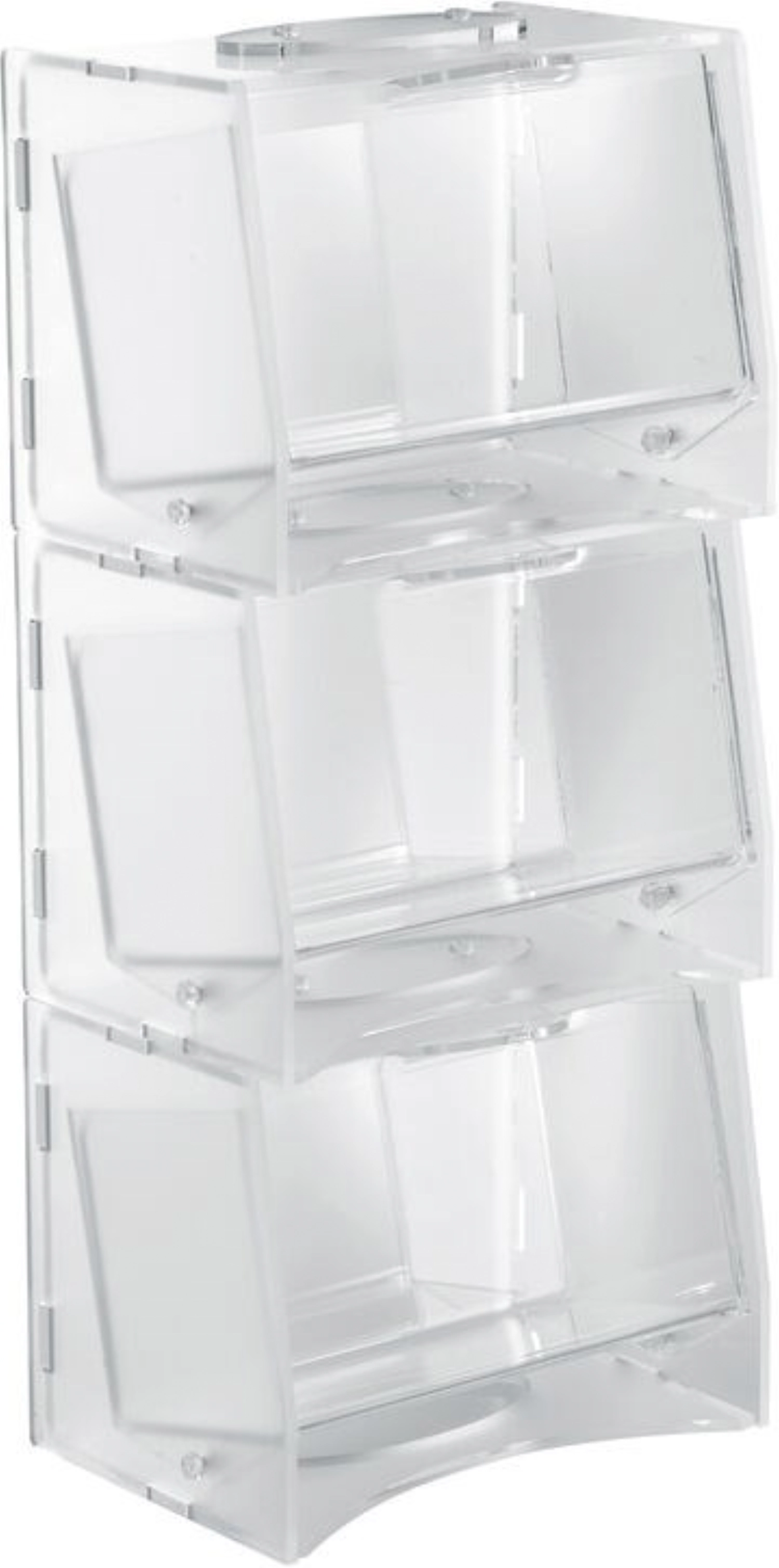 Kit 3 Stapelbare Behâlter