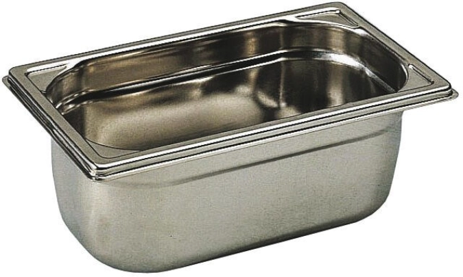 Bac plein s/anse inox 1/4-h200