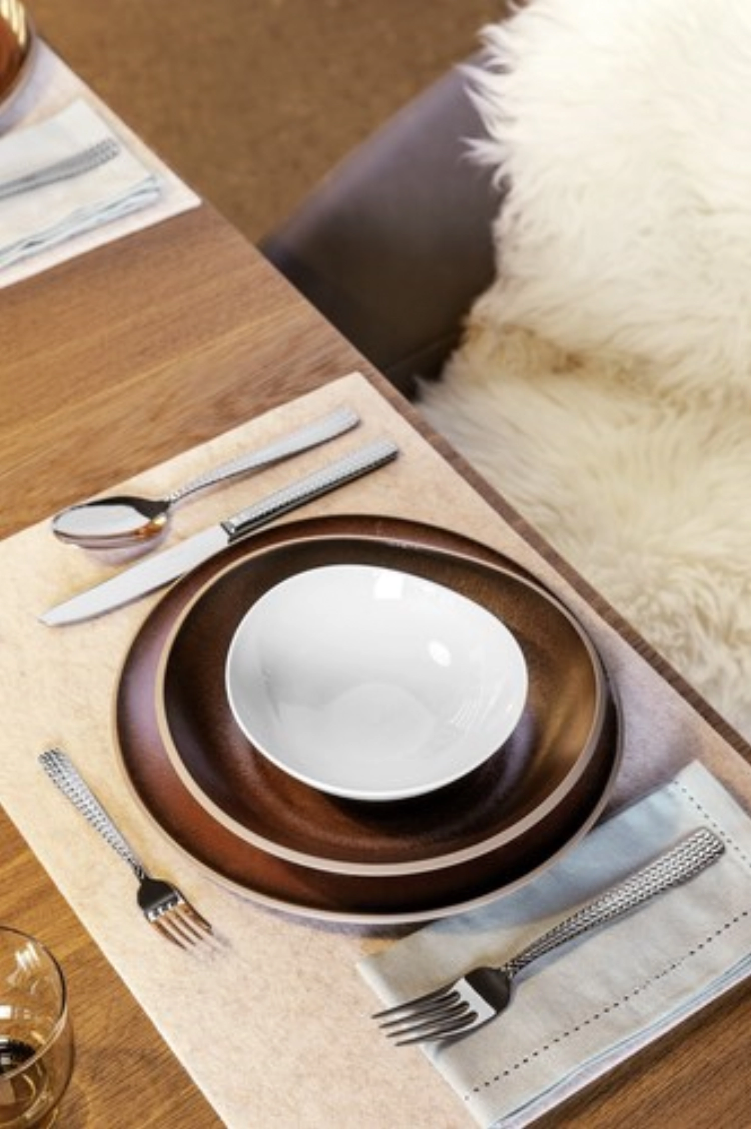 Cortina Cuillère de table en acier inoxydable