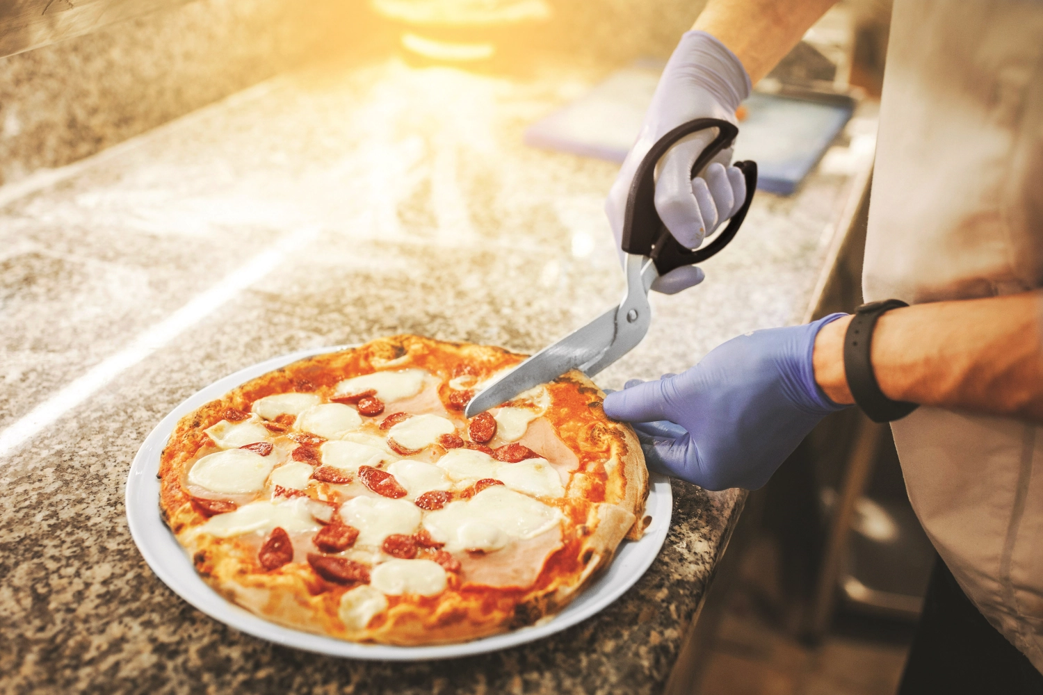 Pizzaschere teilbar 25cm