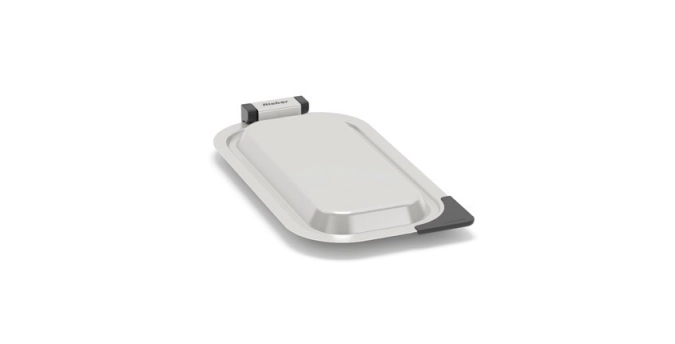 Couvercle de buffet en inox pour thermoplats GN 2/3