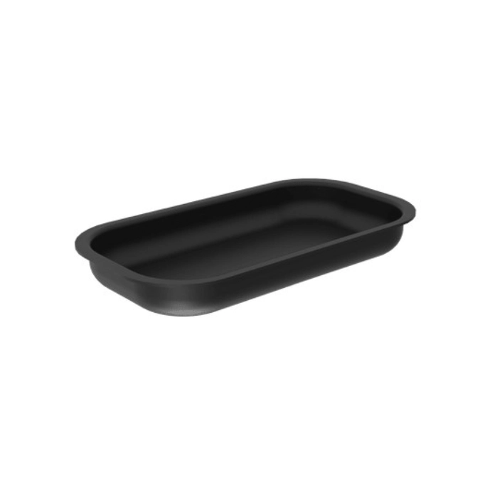 Thermoplates GN 1/3 à revêtement noir, Profondeur 40mm, 1L