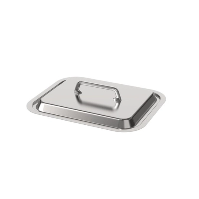 Couvercle de cuisson GN en acier inoxydable avec poignée fix