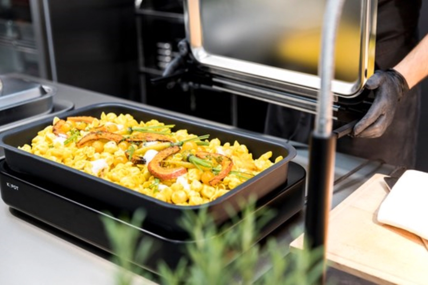 Couvercle de buffet gn en acier inoxydable avec fonction d´a