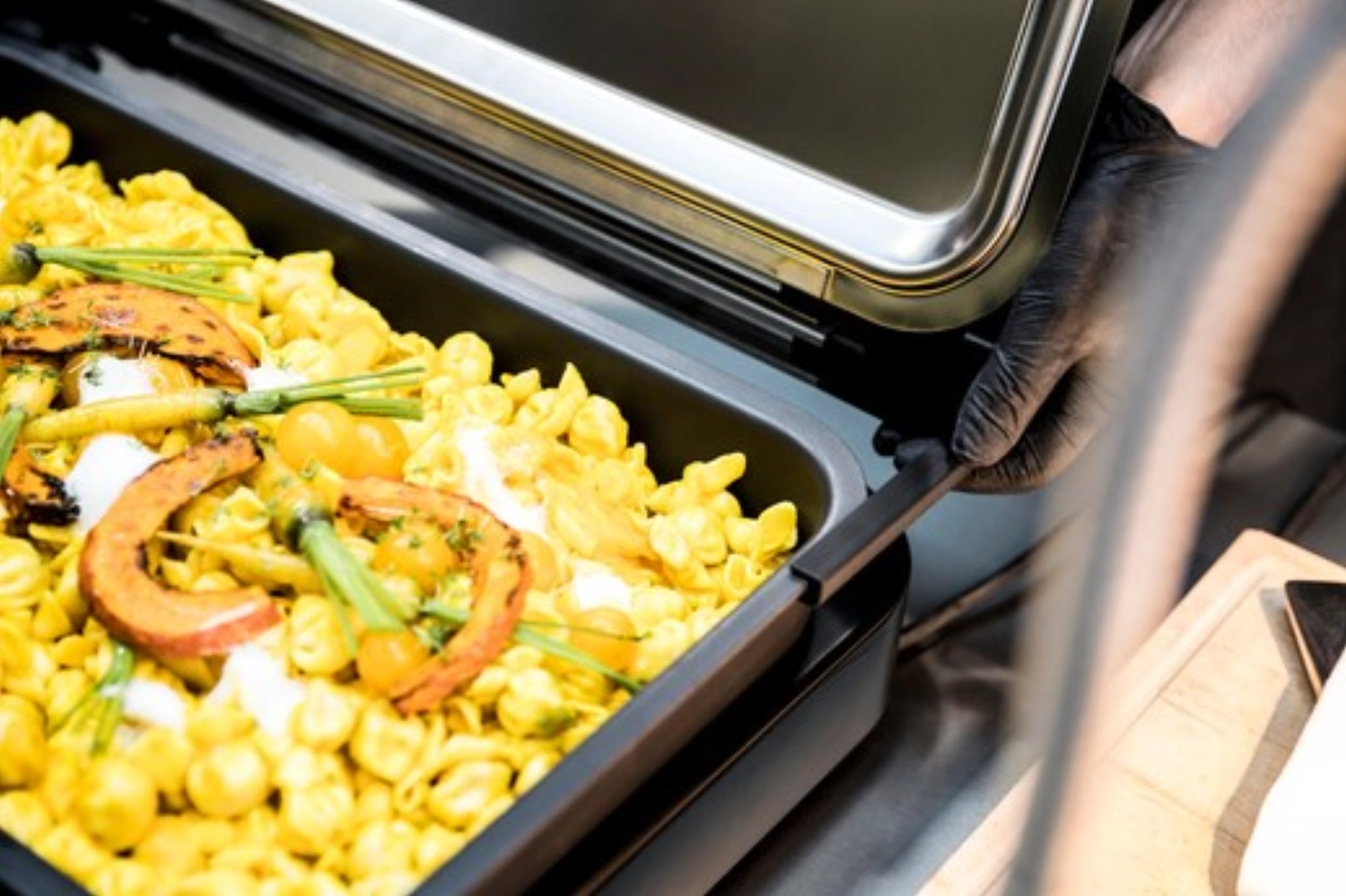 Couvercle de buffet gn en acier inoxydable avec fonction d´a